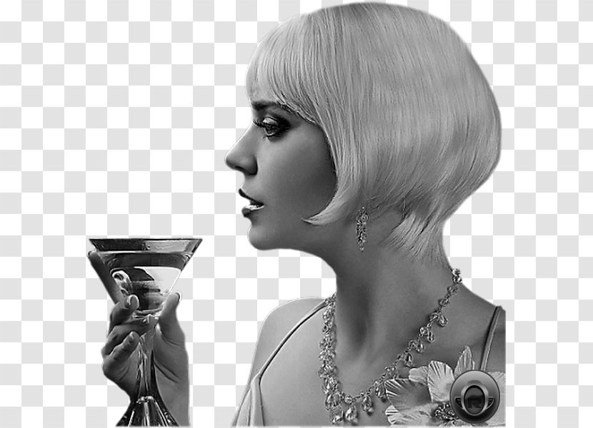 Woman Female SWF Black And White - Hairstyle Transparent PNG