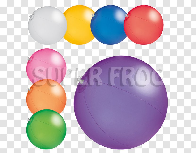 Beach Ball Inflatable Sea - Balloon - Pool Toy Transparent PNG