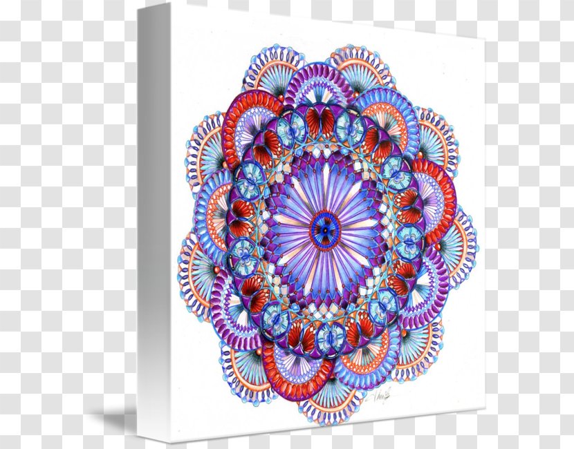 Mandala Fractal Art Spiral Kaleidoscope - Color - Circle Transparent PNG