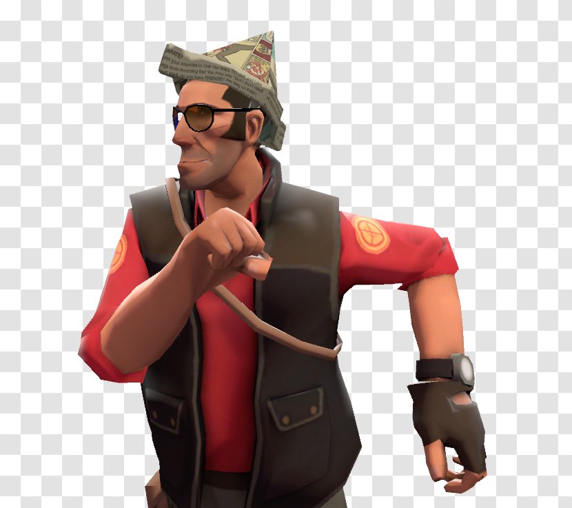 Team Fortress 2 Headgear Hat Cap 1970s - Paper Transparent PNG