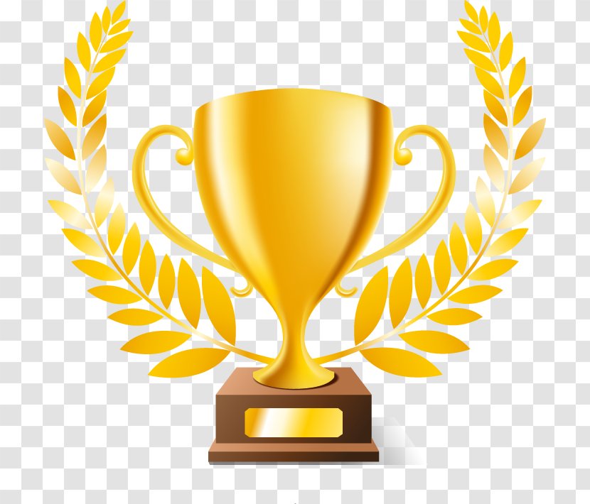 Trophy Cartoon - Award - Emblem Drinkware Transparent PNG