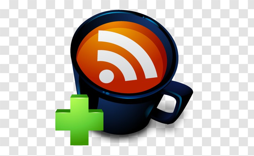 Icon Design RSS Web Feed Blog - Orange - Exquisite Transparent PNG