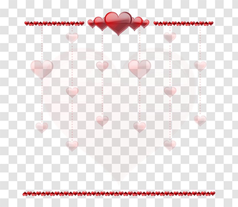 Love Background Heart - Red - Valentines Day Transparent PNG