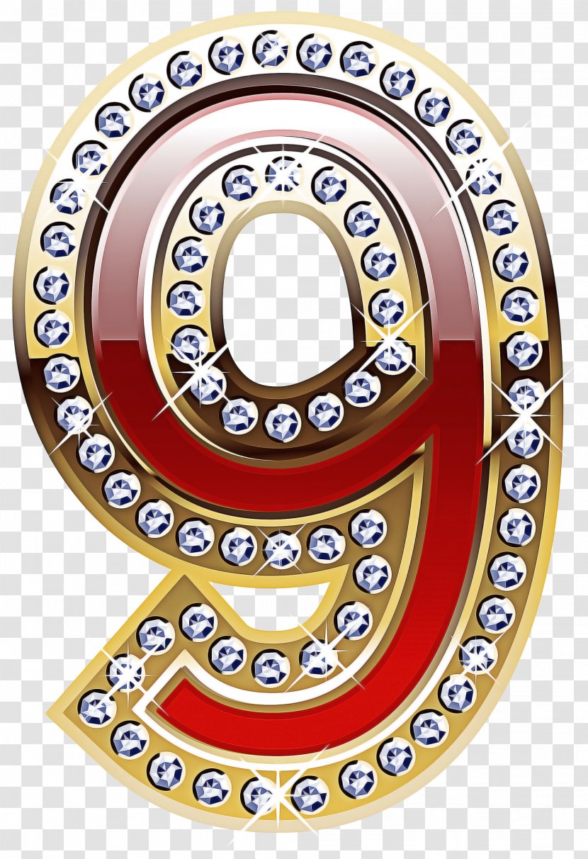 Gold New Year - Badge - Wheel Emblem Transparent PNG