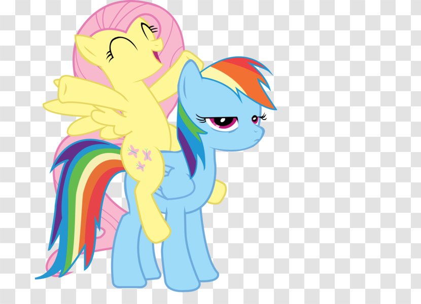 Pony Rainbow Dash Fluttershy Derpy Hooves Rarity - Cartoon - My Little Transparent PNG