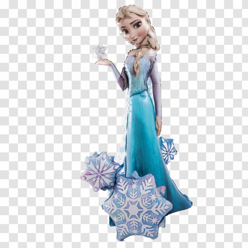 Olaf Elsa Frozen Party Balloon - Walt Disney Company Transparent PNG