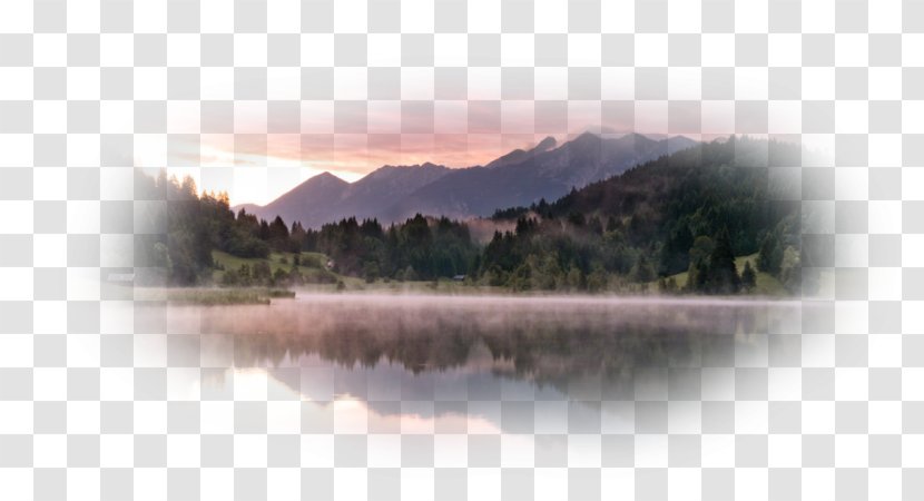 Water Resources Mount Scenery Fog Loch Lake District - Landscape - Hill Station Transparent PNG