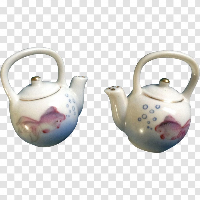 Teapot Salt And Pepper Shakers Tableware Kettle Porcelain - Ceramic - Tea Pot Transparent PNG