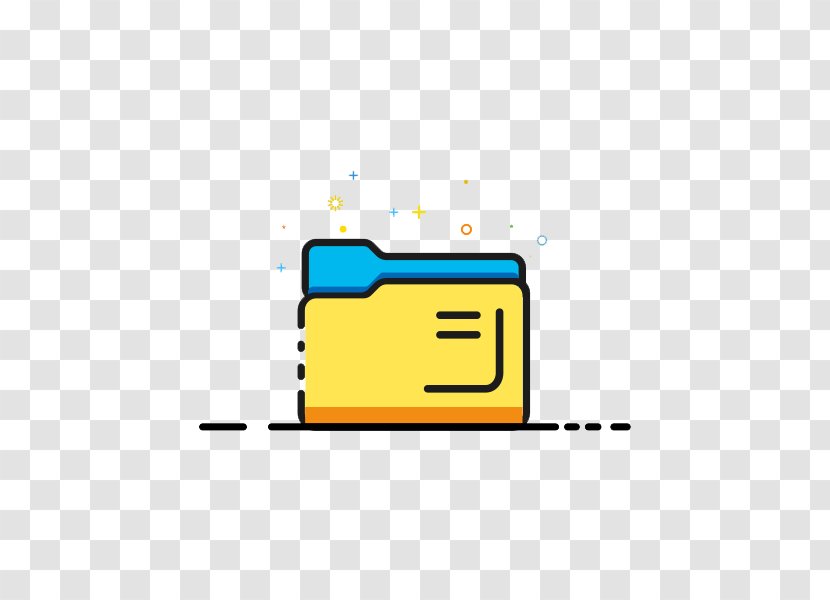 Directory Download Computer File - Yellow - Meb Style Folder Transparent PNG
