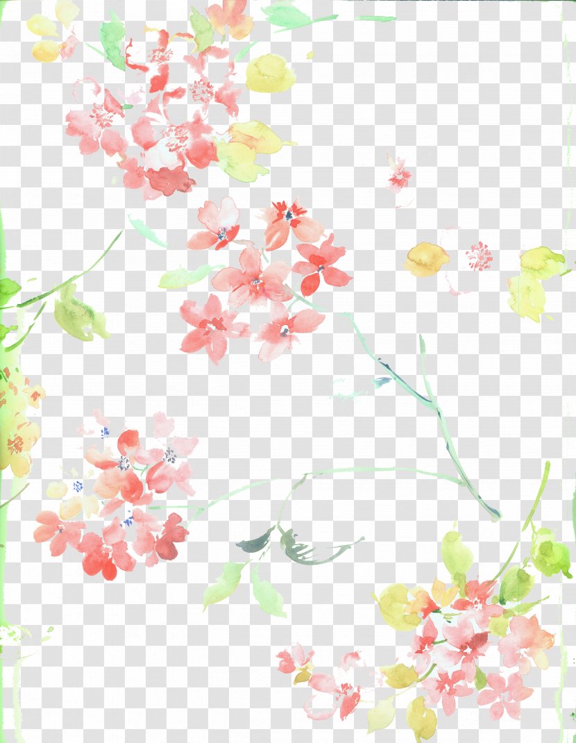 Cherry Blossom Flower - Plum - Blossoms Transparent PNG