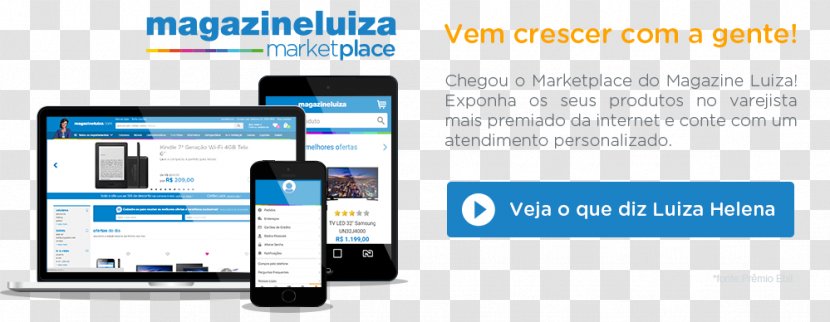 E-marketplace Magazine Luíza Webstore E-commerce Business - Cnova - Market Place Transparent PNG