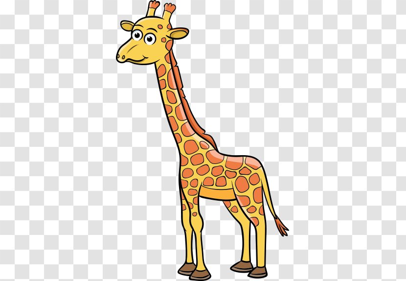 Giraffe Animal Clip Art - Neck - Cartoon Transparent PNG