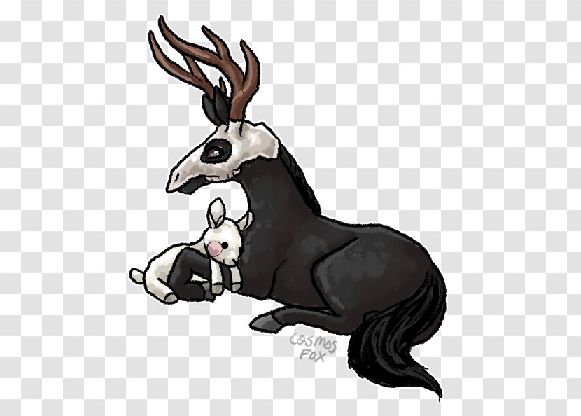 Reindeer Horse Donkey Antler Transparent PNG