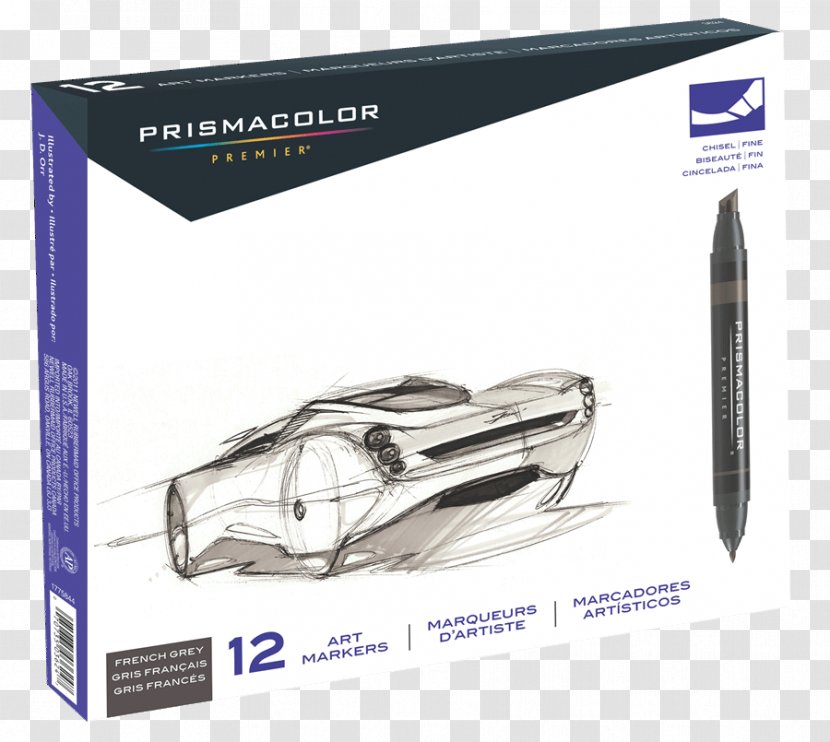 Prismacolor Marker Pen Artist Nib - Color - Fine Art Transparent PNG