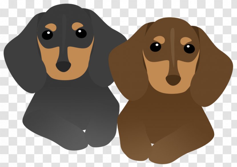 Dachshund Dog Breed Puppy New Year Card - Mammal - Pets Material Plane Transparent PNG