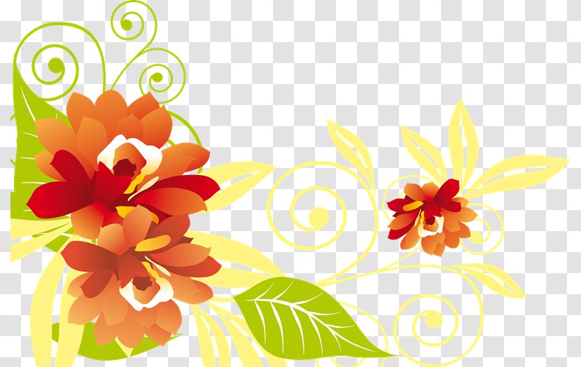 Flower Drawing Clip Art - Yellow Transparent PNG