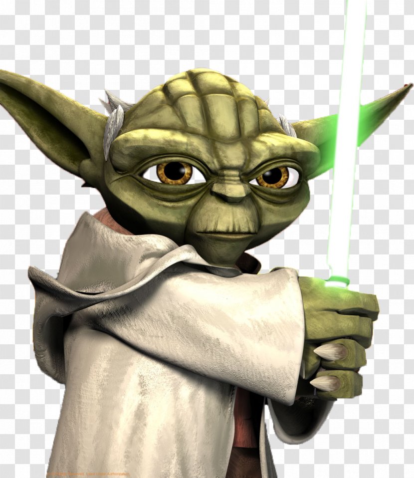 Yoda Star Wars: The Clone Wars Anakin Skywalker Luke Transparent PNG