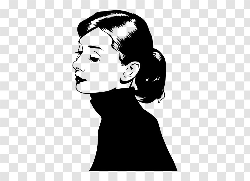 Phonograph Record Actor Pop Art Celebrity Illustration - Blackandwhite - Audrey Hepburn Actress Marilyn Transparent PNG