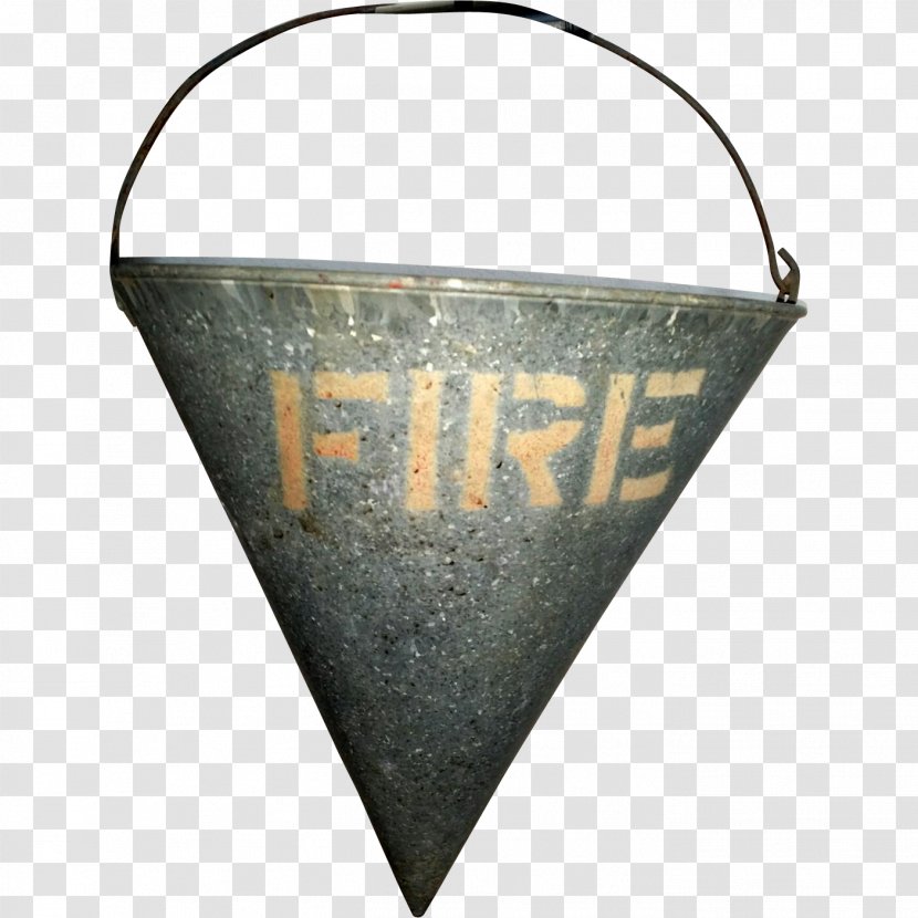 Fire Bucket Cone Shape Sand Transparent PNG