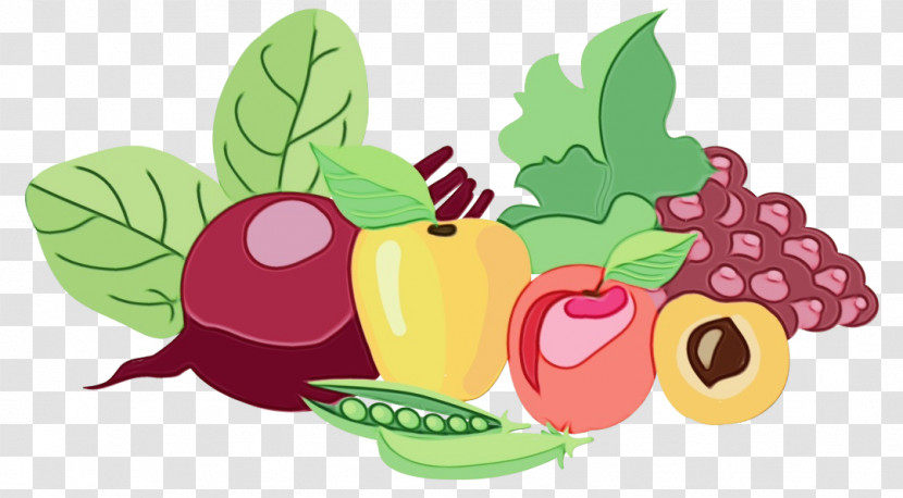 Natural Food Superfood Local Food Vegetable Cartoon Transparent PNG