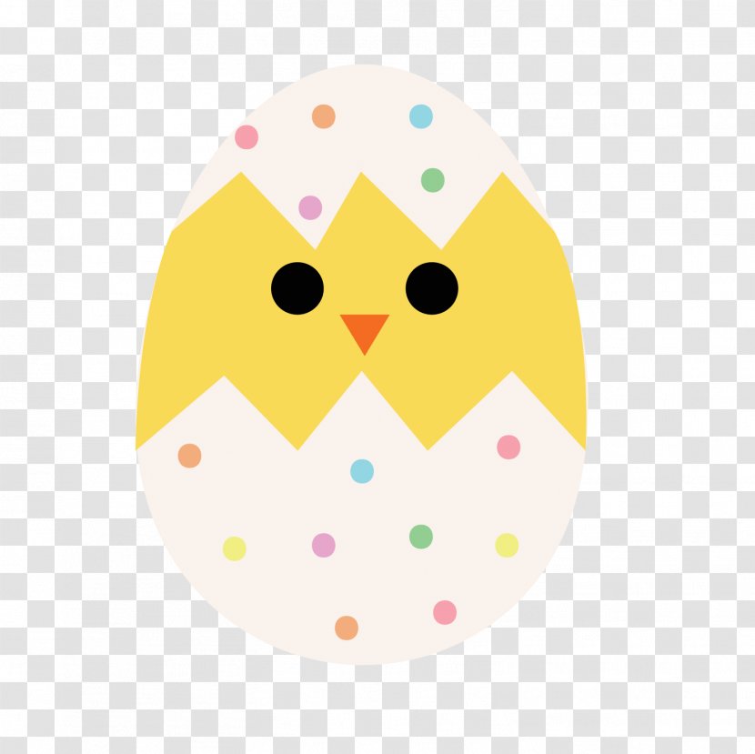 Owl Yellow Clip Art - Pink - Cartoon Easter Eggs Hatched Chicks Transparent PNG