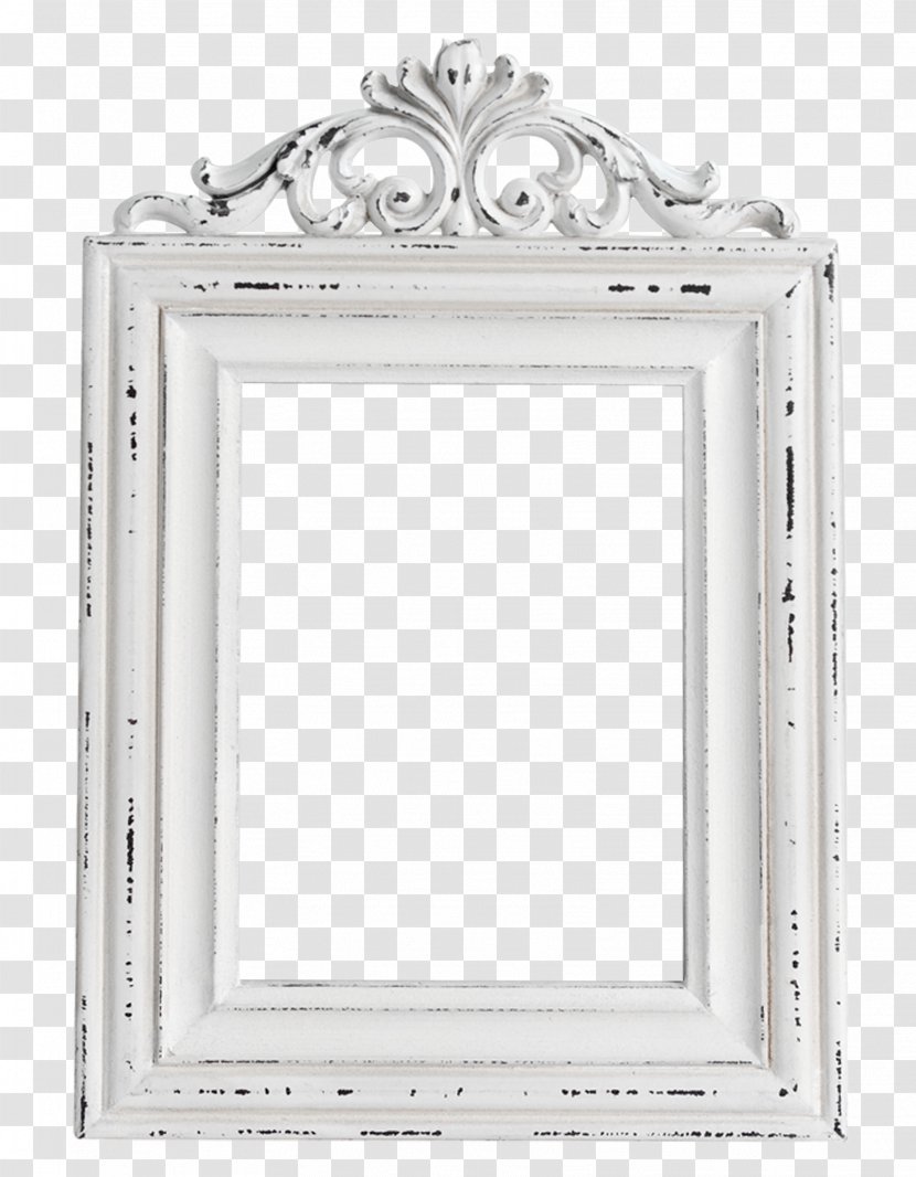 Picture Frame Drawing - White Europe And The United States Retro Material Free To Pull Transparent PNG