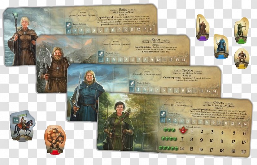 Legends Of Andor Cooperative Board Game Iello - Dice Transparent PNG
