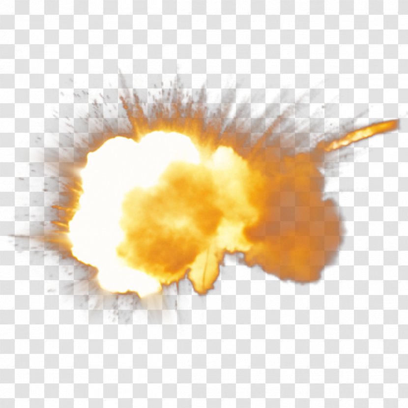 Powder Explosion Light Mushroom Cloud - Fire - Wing Transparent PNG