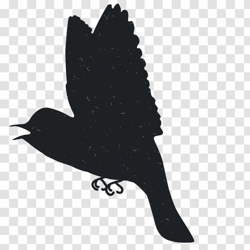 Silhouette Animal Black And White - Silhouettes Transparent PNG