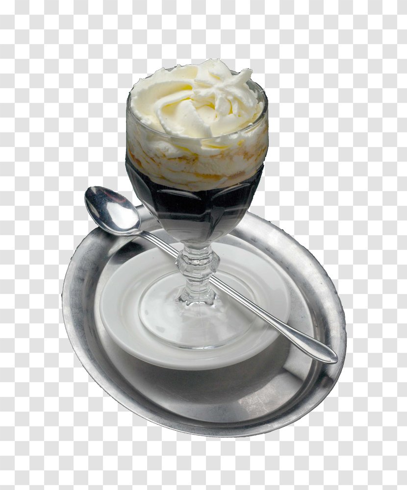 Irish Coffee Affogato Whiskey Viennese House - Ice Cream Transparent PNG