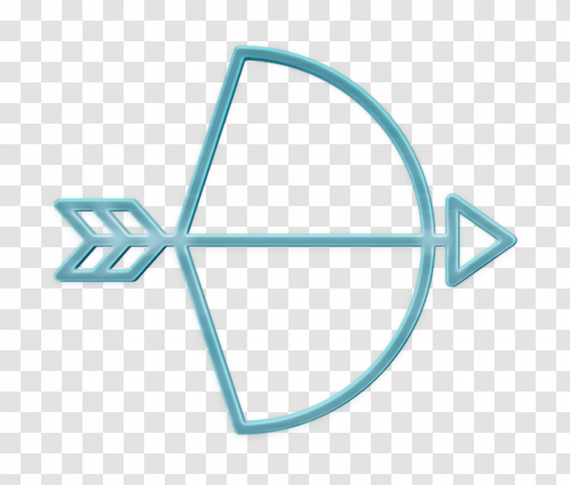 Hunting Icon Bow Icon Transparent PNG