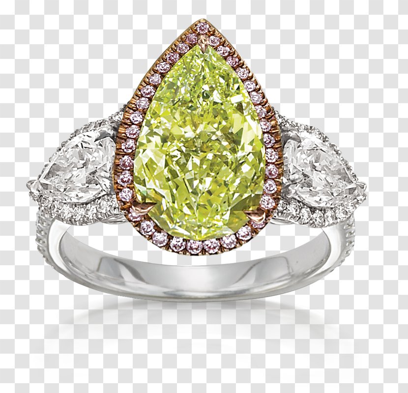 Ring Dresden Green Diamond Color Jewellery - Fashion Accessory Transparent PNG