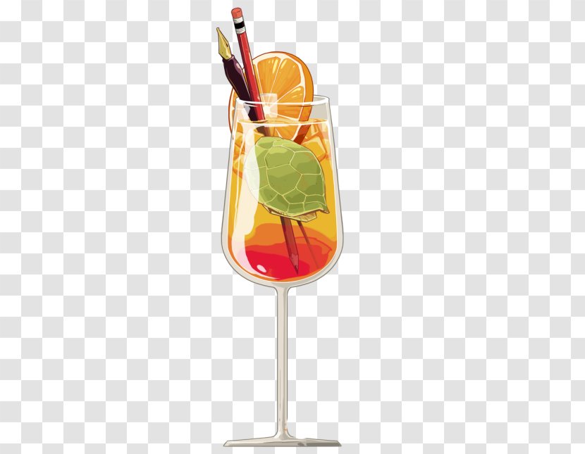 Mimosa Wine Cocktail Garnish Spritz Sea Breeze - Drink Transparent PNG