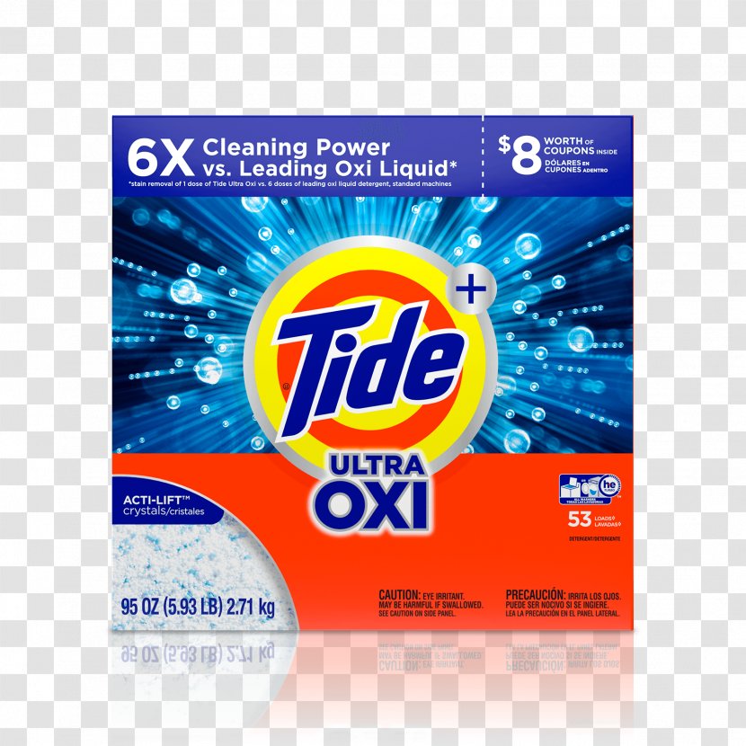 Tide Laundry Detergent Bleach - Display Advertising Transparent PNG