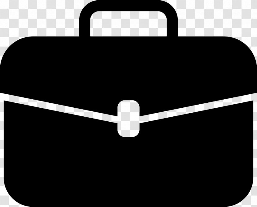 Suitcase Bag Clip Art - Black Transparent PNG