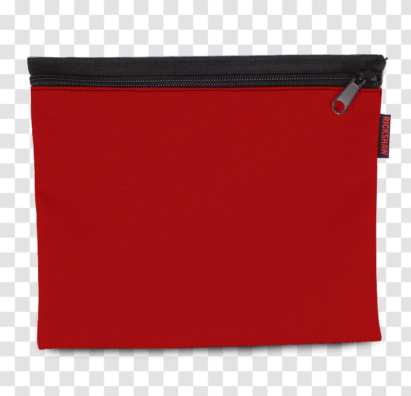 Handbag Maroon Rectangle - Zipper Bag Transparent PNG
