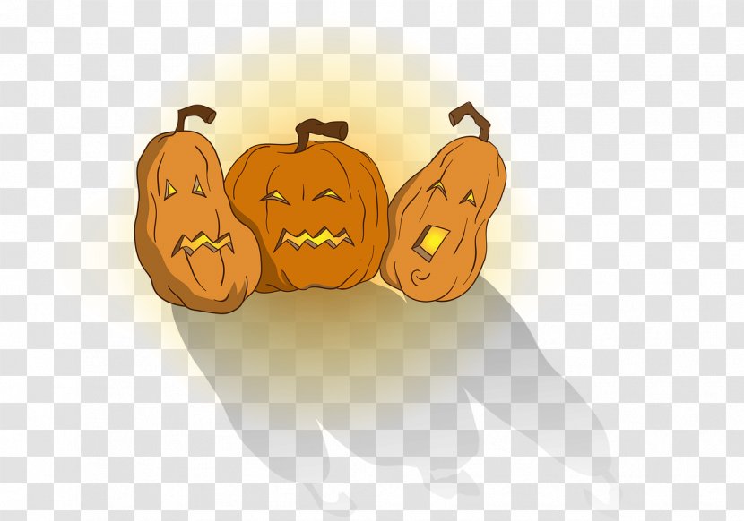 Horror Pumpkin Illustration Portrait Film - Fear Transparent PNG