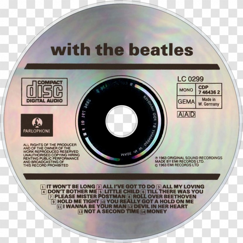 Compact Disc The Beatles - Electronic Device Transparent PNG