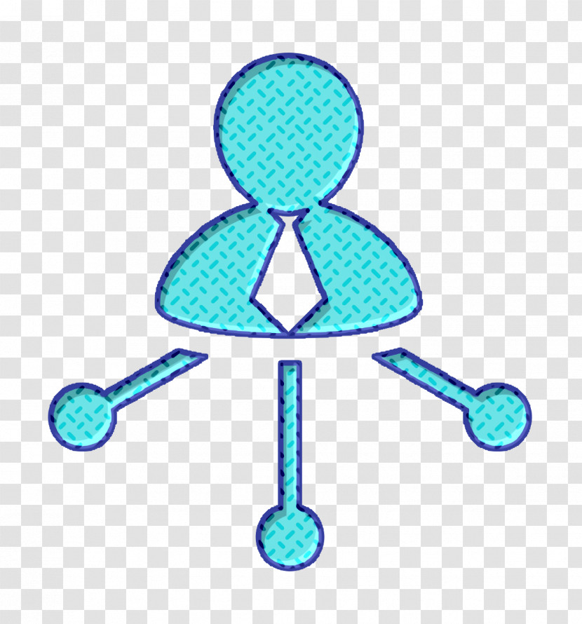 Business Icon Humans Resources Icon Businessman Links Icon Transparent PNG