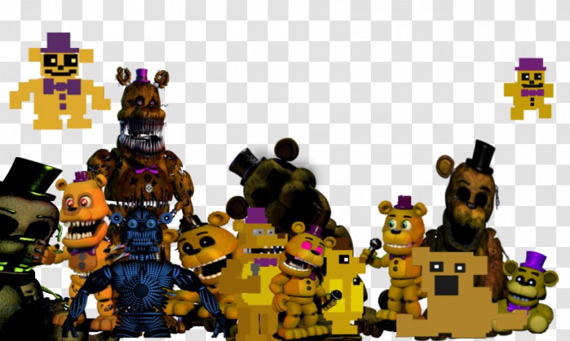 Five Nights At Freddy's: Sister Location Freddy's 3 Animatronics Fan Art - Freddy S - Golden Character Transparent PNG