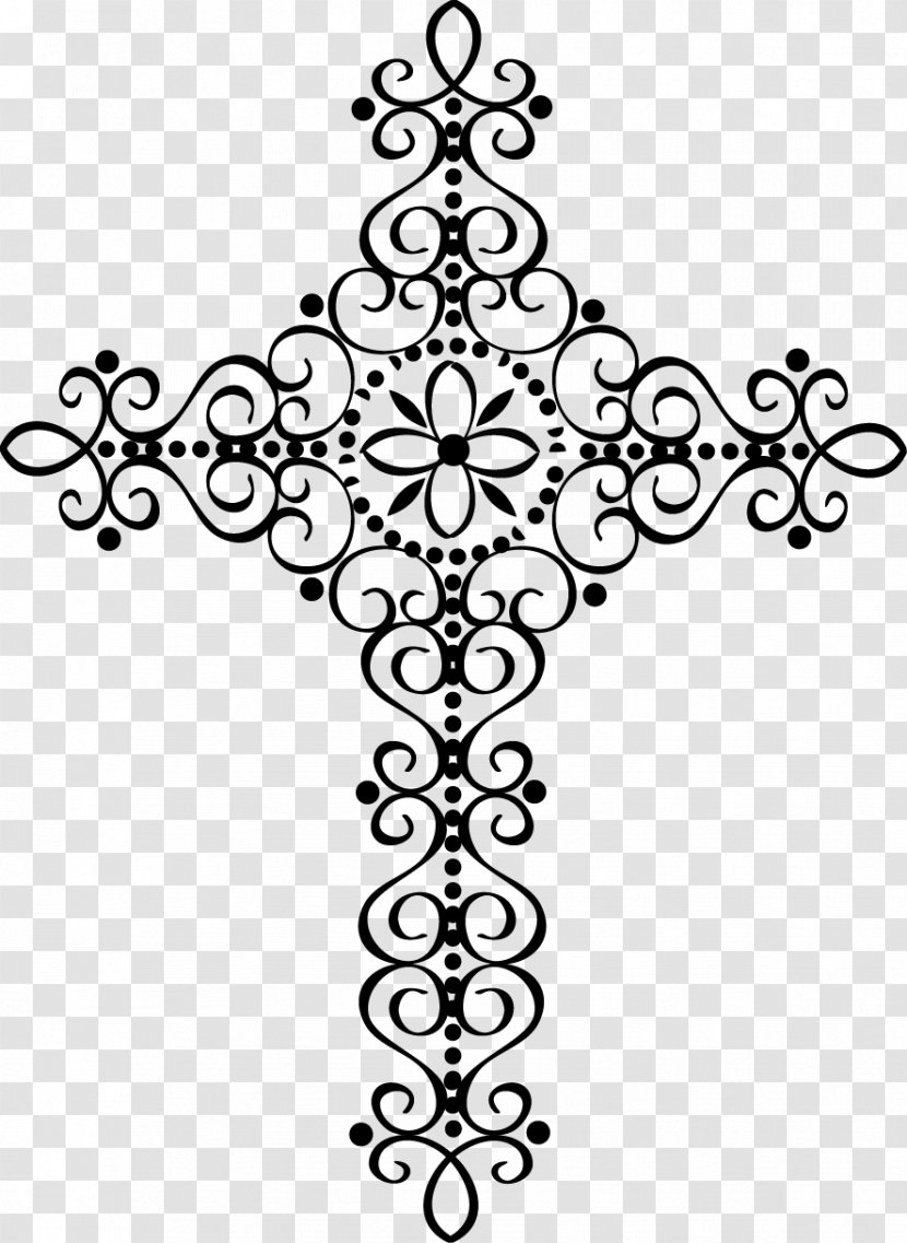 Christian Cross Clip Art - Decoration Drawing Transparent PNG