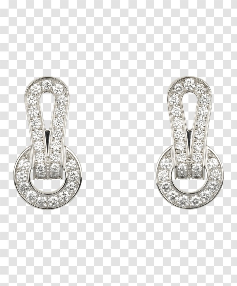 Earring Jewellery Cartier Diamond Gold - Body Transparent PNG