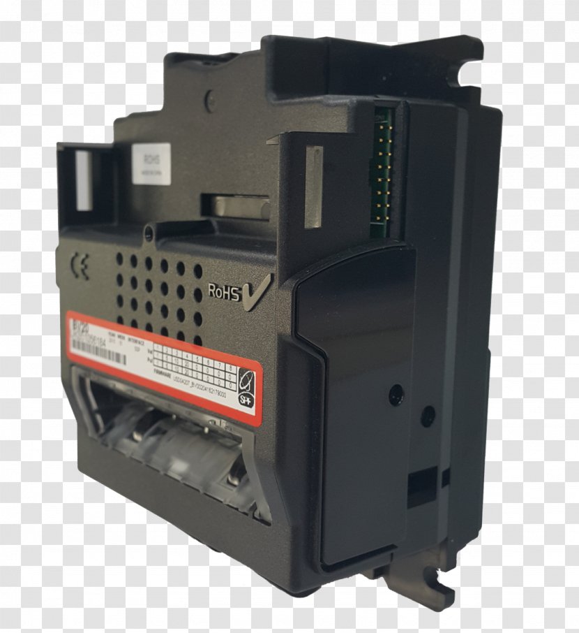 Acceptor Vending Machines Wallet Electronics Circuit Breaker - Computer Hardware Transparent PNG