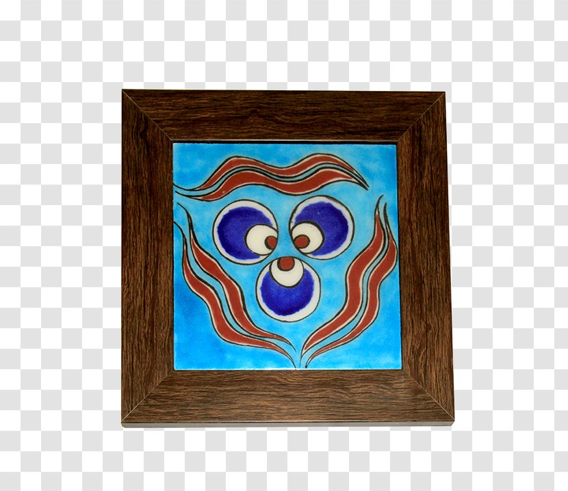 Owl Cobalt Blue Picture Frames Transparent PNG