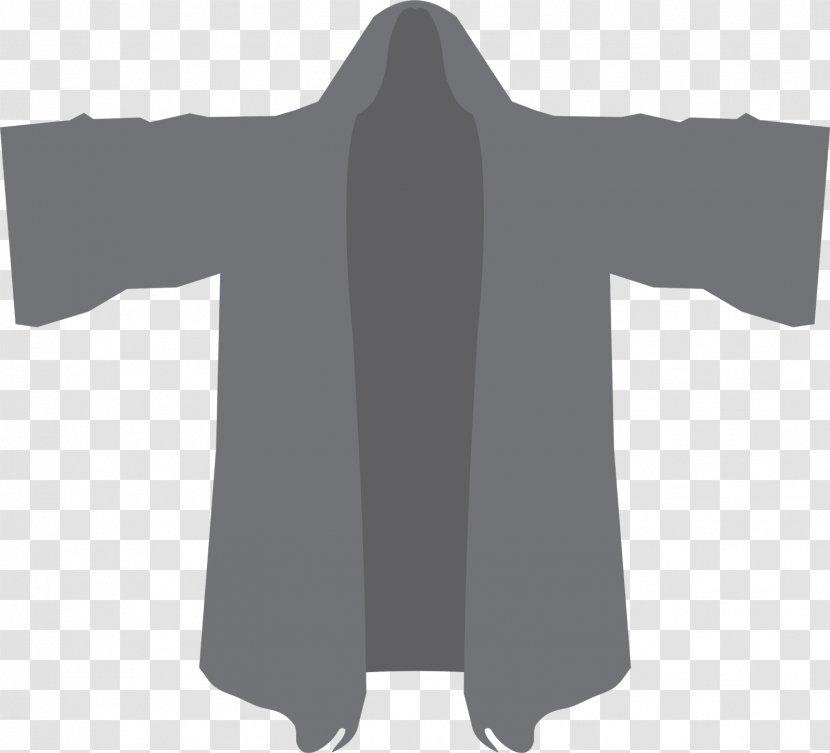 T-shirt Shoulder Jacket Sleeve Outerwear - Silhouette Transparent PNG