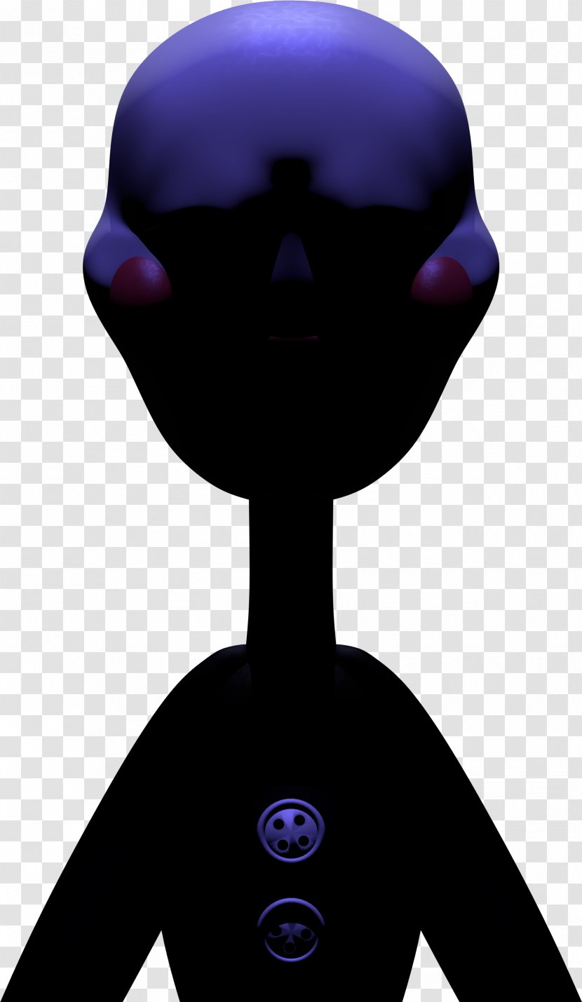 Five Nights At Freddys 2 Violet - Silhouette - Material Property Purple Transparent PNG