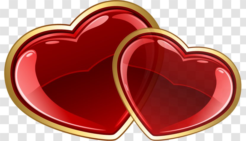 Heart Valentine's Day Clip Art - Frame Transparent PNG