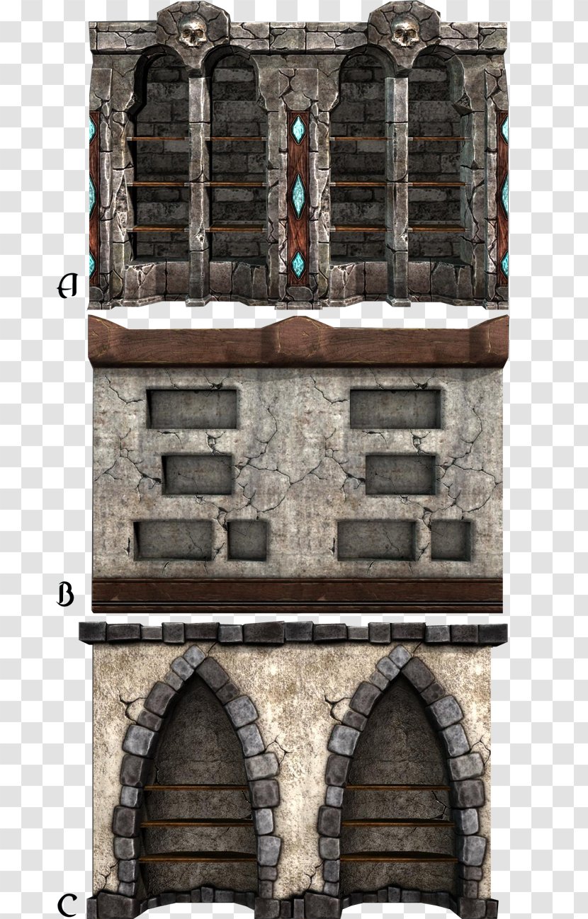 Facade Window Stone Wall Middle Ages Medieval Architecture Transparent PNG