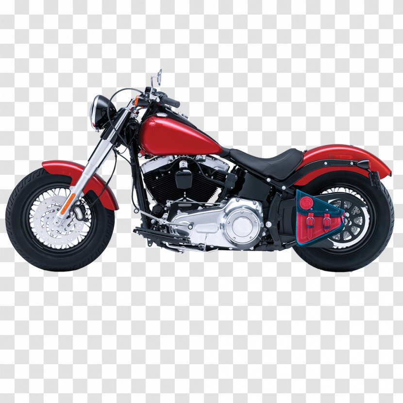 Saddlebag Harley-Davidson Super Glide Softail Motorcycle - Harleydavidson Cvo Transparent PNG