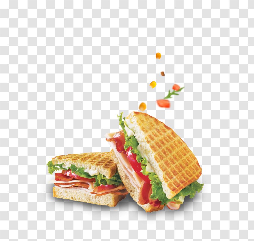 Breakfast Sandwich Ham And Cheese Fast Food Toast Pizza - Finger - Sandwiches Transparent PNG